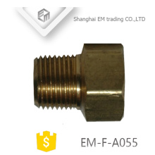 EM-F-A055 Brass female and male union press pipe fitting nipple